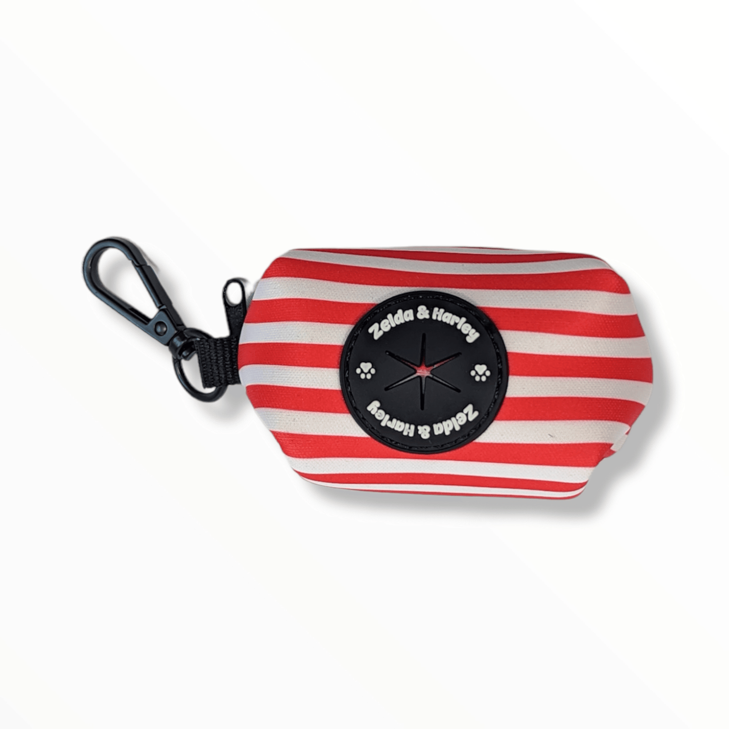 Zelda & Harley Poop Bag Holder Stripes Waste Bag Holder